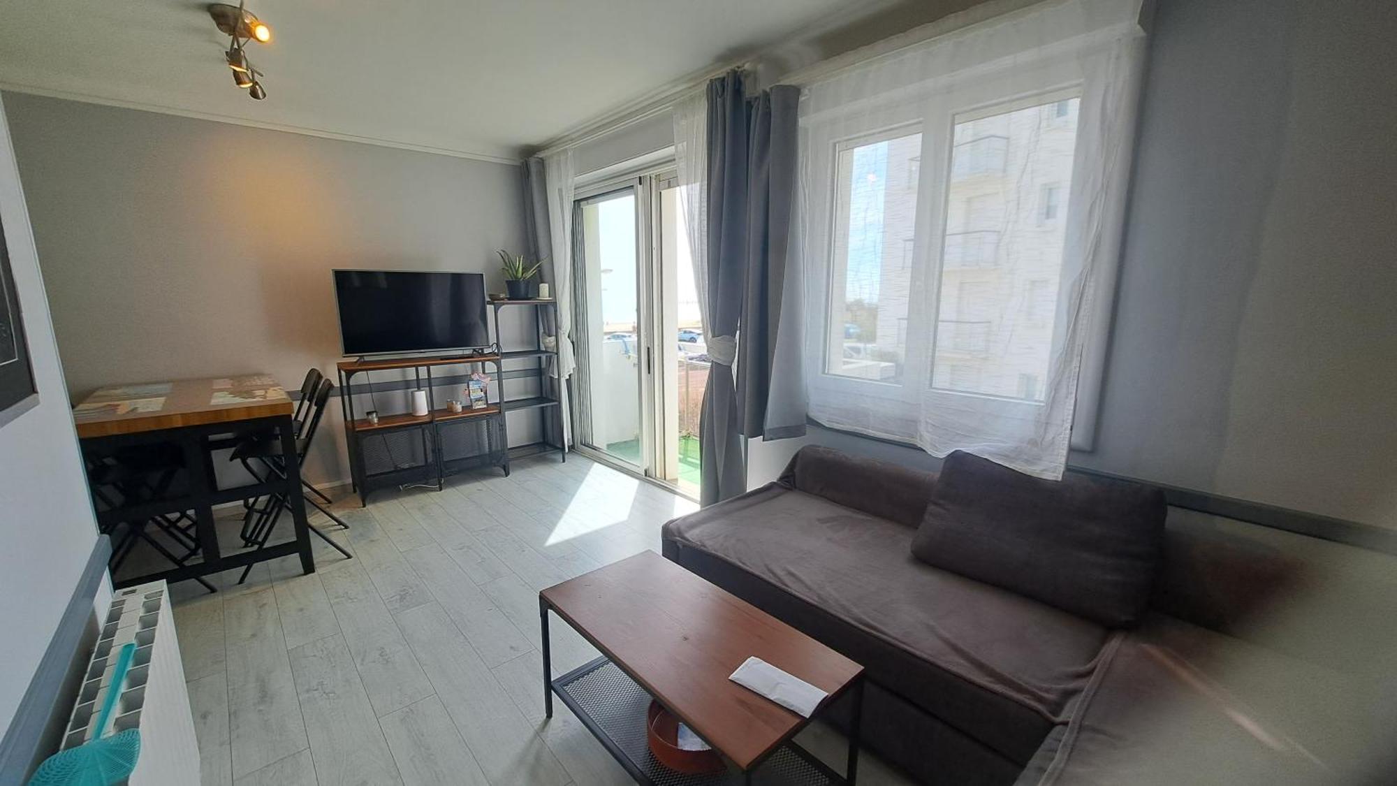 Couchant Radieux Appartement 2 Pieces 4 Personnes Vue Mer سان جان دي مونت المظهر الخارجي الصورة