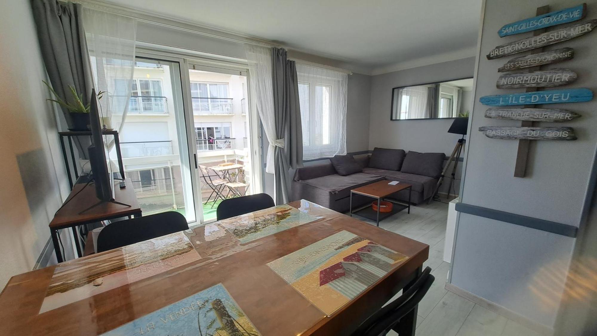 Couchant Radieux Appartement 2 Pieces 4 Personnes Vue Mer سان جان دي مونت المظهر الخارجي الصورة